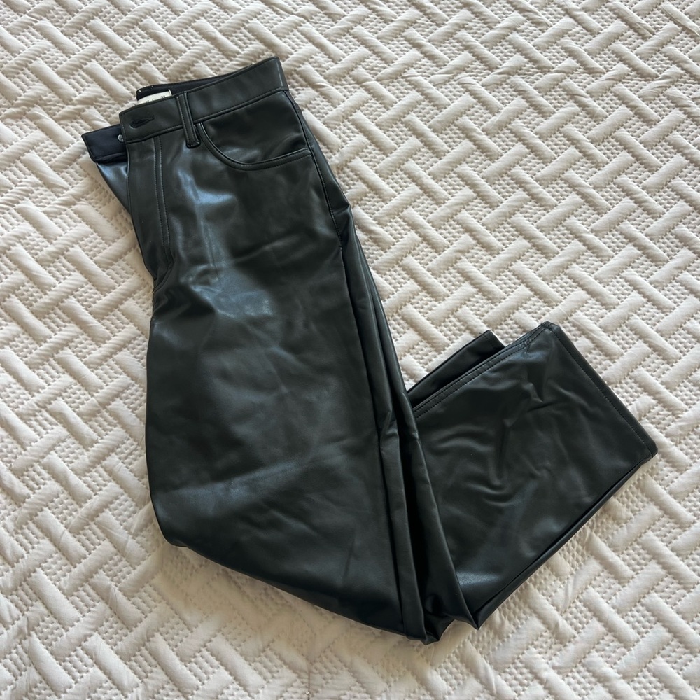 Abercrombie leather pants